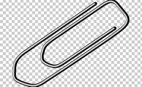 Paper Clip Drawing Png Clipart Auto Part Black And White Clip