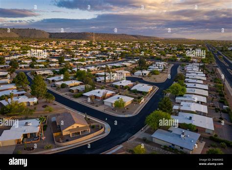 Green Valley Arizona Retirement Community Near Tucson Aerial Photo