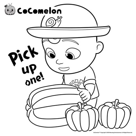 This set is perfect for a cocomelon birthday party and it's free to download. CoComelon Coloring Pages JJ - XColorings.com