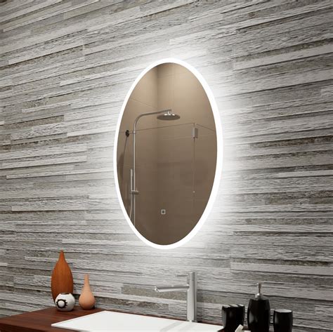 Bathroom Mirror With Frosted Edge Semis Online