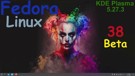 Fedora Linux 38 Beta KDE Plasma 5 27 3 YouTube