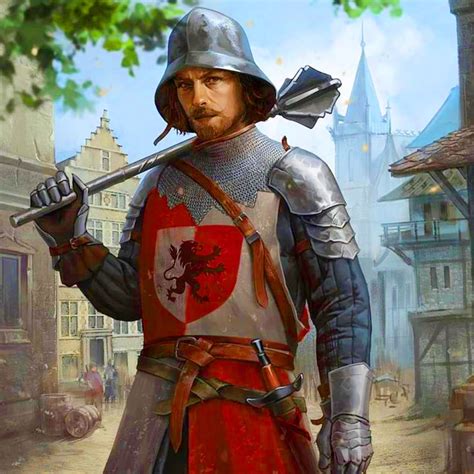English Town Guard Medieval Fantasy Characters Heroic Fantasy Fantasy