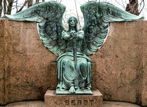 The Haserot Angel The Mysterious Crying Angel Of Lakeview Cemetery