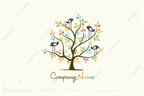 Birds Tree Logo