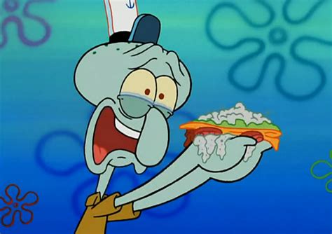 21 Times Squidward And This Krabby Patty Captured The