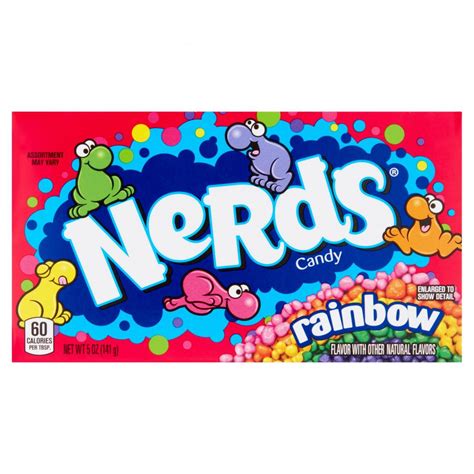 Wonka Rainbow Nerds 141g Approved Food