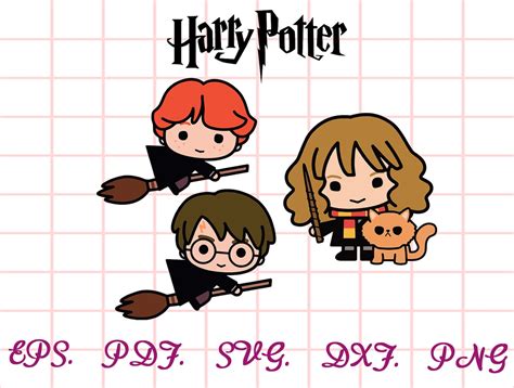 Harry Potter Friends Svg - Free SVG Cut Files
