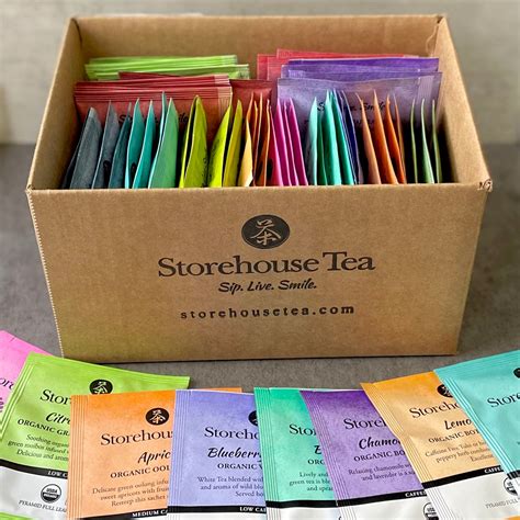 Large Tea Sachet Variety Pack 50 Buy Delicious Tea Samples In Our