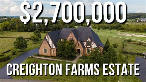 Inside A 27 Million Creighton Farms Estate Mansion Tour 4k Youtube