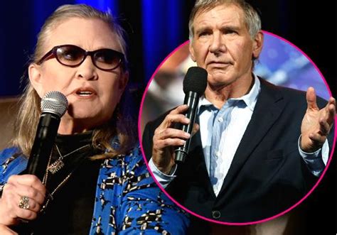 Secret Affair Exposed Carrie Fisher Accuses Harrison Ford Of Being Bad