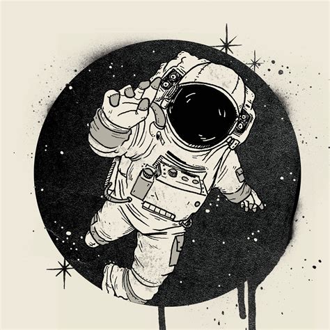 Astronaut Painting We Are Your Friends Painting