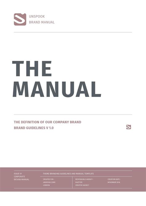 Brand manual 44pages by egotype - Issuu