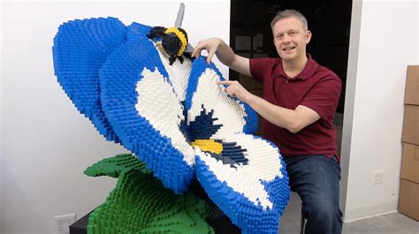 Sean Kenneys Art With Lego Bricks Sean On Making Delicate Looking