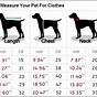 Dog Sizing Chart For Clothes