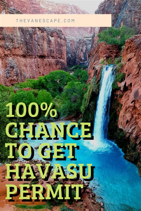 How To Get Havasu Falls Permit Even If Sold Out With Images Havasu