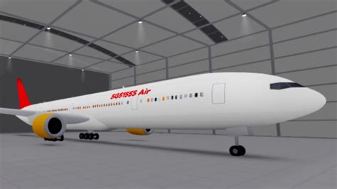 Sg5155s Air Livery In My B777 300er Plane In Roblox Cabin Crew