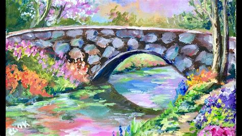 How To Paint A Heavenly Bridge With Ginger Cook For The Beginner