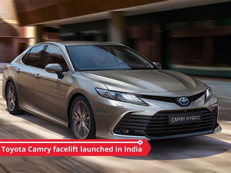 Toyota Camry Facelift Launched In India Check Price Specs Features Etc