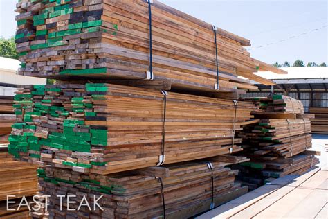 Considerations When Building Using Reclaimed Teak Lumber Certified
