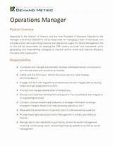Photos of Job Description It Service Management
