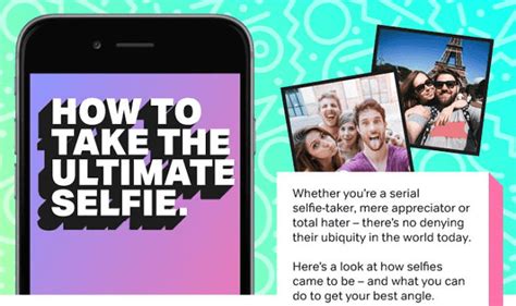 How To Take The Ultimate Selfie Infographic Visualistan