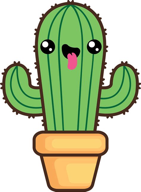 Kawaii Cactus Clipart 10 Free Cliparts Download Images On Clipground 2023