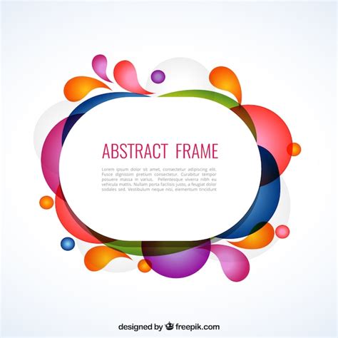 Free Vector Abstract Frame