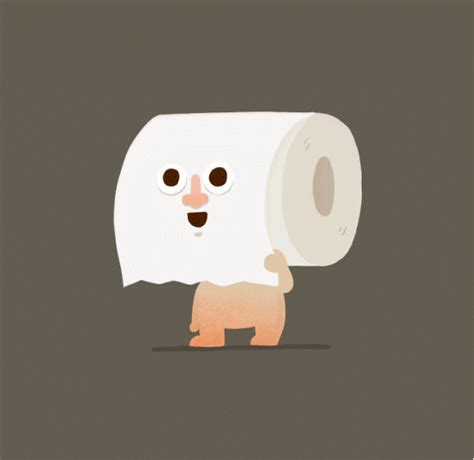Toilet Paper Animated 
