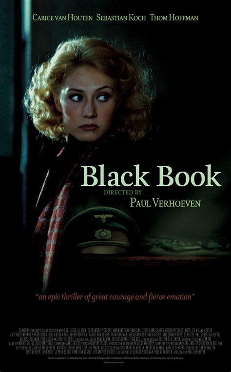 Find the perfect black book carice van houten stock photo. Zwartboek / Black Book (2006) Poster - Zwartboek ...