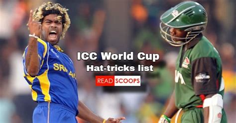 Complete Icc World Cup Hat Tricks List Read Scoops