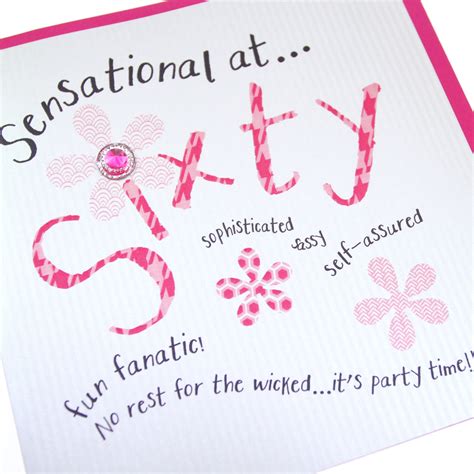 Shop for birthday flowers online with flexible delivery options. Handmade 60th Birthday Card Women's Hot Pink Flowers ...