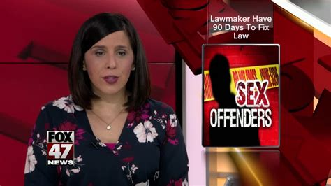 Judge Sets Deadline For Revising Michigan Sex Offender Law