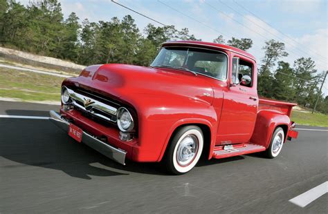 1956 Ford F 100 In The Red