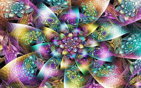 Pretty Pastel Logtile Auger Spiral Digital Art By Peggi Wolfe Fine