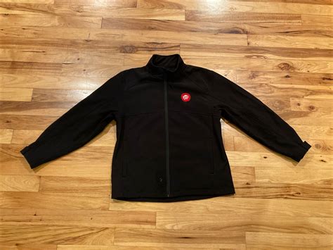 Pizza Hut Managers Zip Black Jacket Mens Large IQ Gro… - Gem