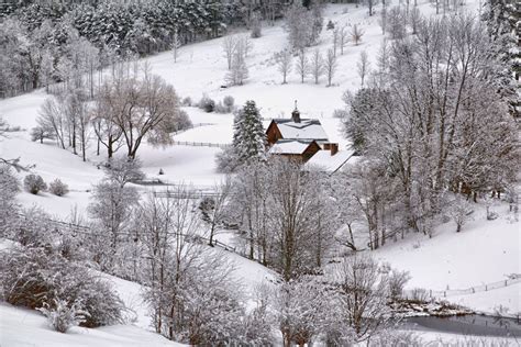 Winter Landscape Photos Of Vermont