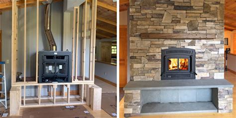 New Wood Burning Prefab Fireplaces Complete Fireplace Installs