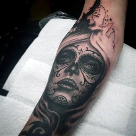 Day Of The Dead Tattoos For Women