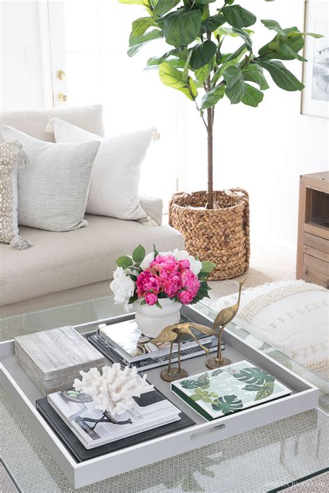 A beautifully decorated coffee table in a living room is always a centerpiece. Driven by Decor | Decorating Homes with Affordable Style ...