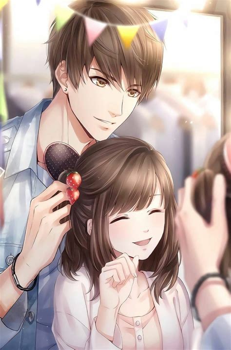 With tenor, maker of gif keyboard, add popular anime couple wallpaper animated gifs to your conversations. Anime Couple Happy Moments Wallpapers - Wallpaper Cave
