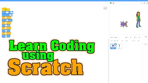 Learn To Code Scratch 2021 Tutorial Make A First Easy Program Youtube