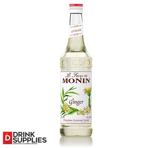 Monin Syrup Ginger L Drinksupplies Gr