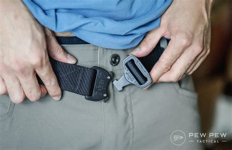 6 Best Gun Belts For Concealed Carry And Range Hands On Pew Pew Tactical