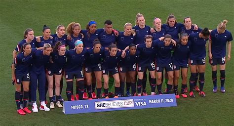 .in a protest against the us national anthem after president donald trump called for protesting sunday saw an unprecedented number of nfl players and staff engaging in a protest against the great solidarity for our national anthem and for our country. Women's National Team Hides U.S. Soccer Logo During Anthem ...