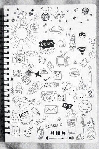 55 Cool And Easy Things To Draw In Your Sketchbook Doodle Art For