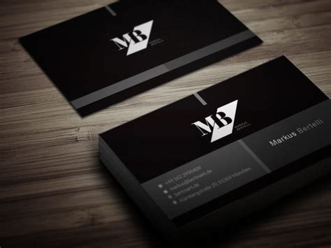 Design A Minimalist Business Card By Huester1