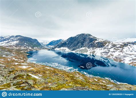 Djupvatnet Lake Norway Stock Photo Image Of Nordic 126329028