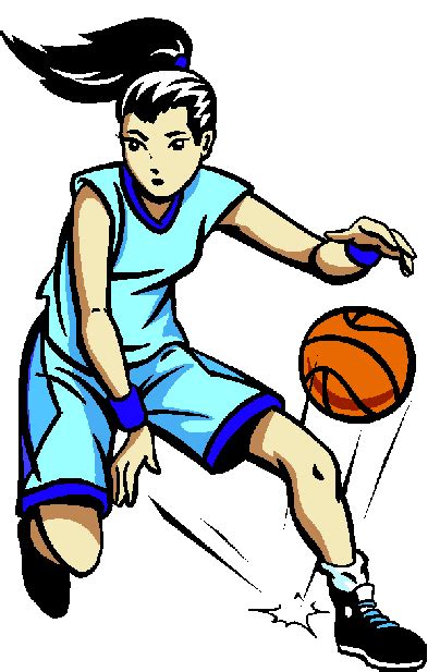 Girl Basketball Clip Art Free Clipart Images Wikiclipart
