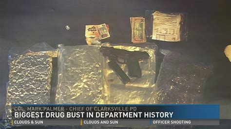 Clarksville PD announces biggest drug bust in department history