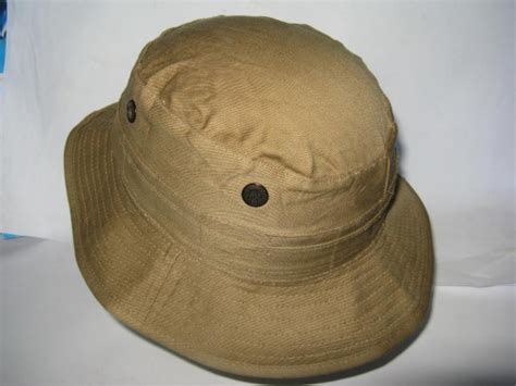 Mint British Army Issue Tropical Issue Khaki Bush Hat World War Wonders